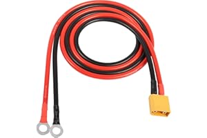 RIIEYOCA XT90 do O-ring kabel zaciskowy (XT90 męski)