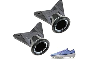 MAIXIANGGUOJI Football Studs Spanner Rugby Studs Spanner Multipurpose Sports Shoe Spikes Replacement Tool for Football Rugby Athletes (Black, 2 Pcs)