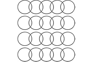 UXCELL sourcing map Nitrile Caoutchouc Joints Toriques 44mm OD 40mm ID 2mm Largeur Métrique Joint Étanchéité Paquet de 20