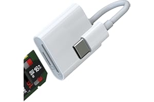 ZOYUZAN Lector de Tarjetas SD Micro SD 2 en 1 Adaptador Tipo C a Card Reader para Apple iPhone15 Pro MAX Plus para iPad Air Macbook Compatible con Samsung Conector USB C Memoria Memory Stick Compact Flash