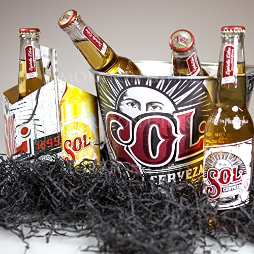 Celebrate with Sol Cerveza Beer Lovers Limited Edition Ice Bucket - By Moreton Gifts