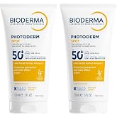 Bioderma Photoderm SPOT SPF50+ Leke Karşıtı, Glabridin İ&ccedil;eren Y&uuml;ksek Korumalı Y&uuml;z ve V&uuml;cut G&uuml;neş Kremi 150 Ml (2 paketi)