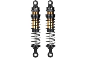 LCX Racing 1/10 RC Crawler Car 2 pezzi 90mm Ammortizzatore Della Sospensione Del Metallo per Traxxas TRX4 TRX6 Axial SCX10 SCX10 II III Redcat Gen8 HPI