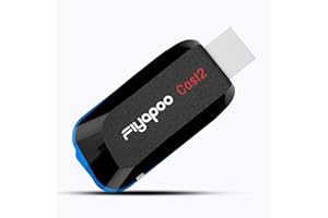 FIYAPOO Adattatore display wireless 4K Ultra HD – AirPlay/Miracast/DLNA Triple Protocol HDMI Dongle