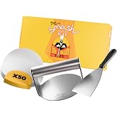 The Smash Lab - Smash Burger Kit - 304 Stainless Steel Burger Press with Spatula and Non-Stick Paper, Burger Crusher and Smas