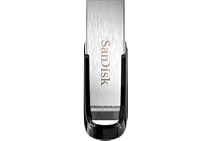 ‎SANDISK SanDisk Ultra Flair USB 3.0 Flash-Laufwerk 128 GB (robustes und elegantes Metallgehäuse, Passwortschutz, 150 MB/s Lesen) Schwarz