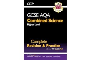 New GCSE Combined Science AQA Higher Complete Revision & Practice with CGP RevisionHub