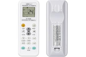 Lelukee Universal Klimaanlagen Fernbedienung für GREE für HAIER für MIDEA für Mitsubishi für LG für Samsung für Toshiba usw.