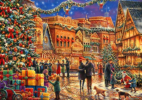 Preisvergleich Produktbild Puzzle 2000 Teile - Christmas at The Town Square