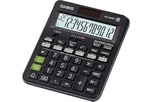 Casio MJ-120GST GST Financial Calculator (Black)