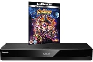 PANASONIC BUNDLE Panasonic DP-UB820 MULTIREGION for DVD Blu-ray Player Bundle with Avengers Infinity War Ultra HD 4K Blu-ray Disc
