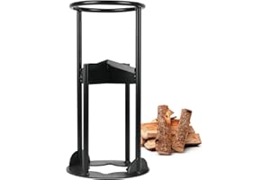 CONBLOM Holzspalter Manueller, Ø19cm Brennholzspalter Holzspalter Brennholz Manuelles Spaltwerkzeug für Holz Zuhause Kamin