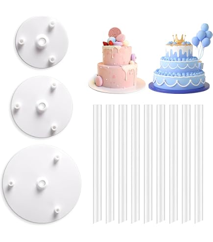 5 SET SUPPORTO per torte carta tre livelli porta caramelle biscotti