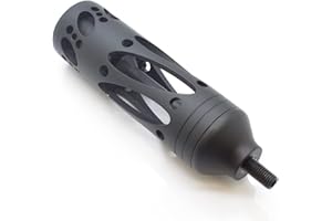 ANCLLO Tiro con l'arco in lega Stabilizzatore Univesal Metal Tiro con l'arco Ammortizzatore Compound Stabilizzatore di Vibrazione Ammortizzatore