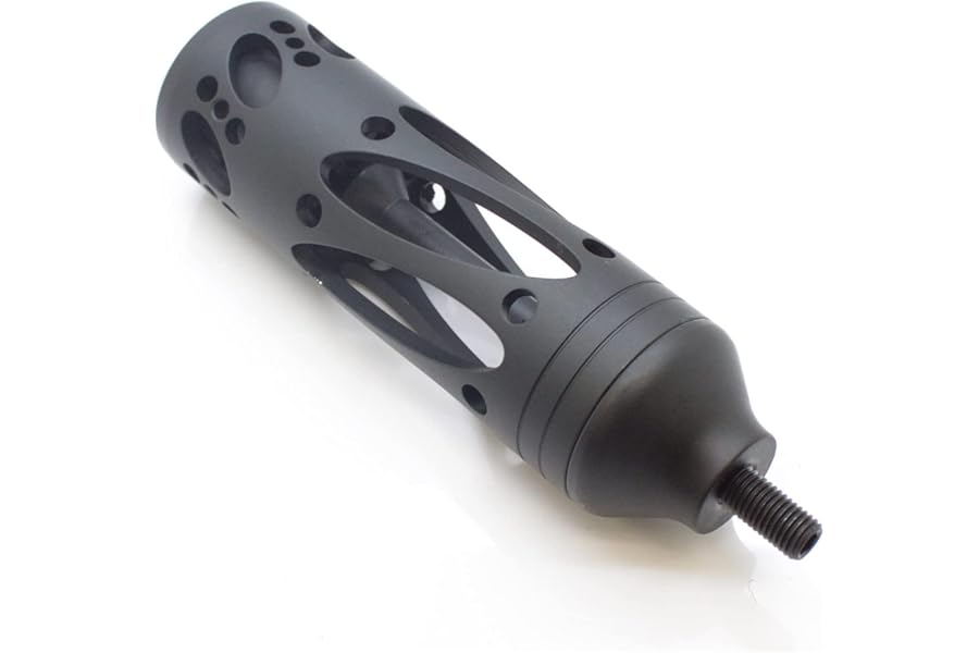 ANCLLO Archery Alloy Bow Stabilizer Univesal Metal Archery Shock Absorber Compound Bow Stabilizer Vibration Damper
