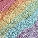Makeup Highlighter Eyeshadow Palette Terrece Handmade Makeup Blusher Face Shimmer Powder Rainbow Color #1 with Blusher Brush