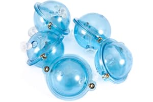 ATATMOUNT 5 Unids/Set Flotador de Pesca Bolas de plástico ABS Bolas de Agua Flotadores de Burbujas Aparejos de Pesca de mar Accesorios al Aire Libre Azul Rojo 25/32/40/47 mm