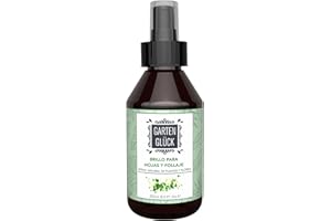 Garten Glück Spray Abrillantador Plantas y Flores - Protege Tu Planta y Le Da Brillo a Las Hojas - Para Plantas de Exterior y de Interior - Nutre y Fortalece Todo Tipo de Plantas, 250ml