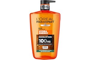 L'Oréal Men Expert XXXL Duschgel und Shampoo für Männer, Duschbad zur Reinigung von Körper, Haar und Gesicht, Herren Körperpf