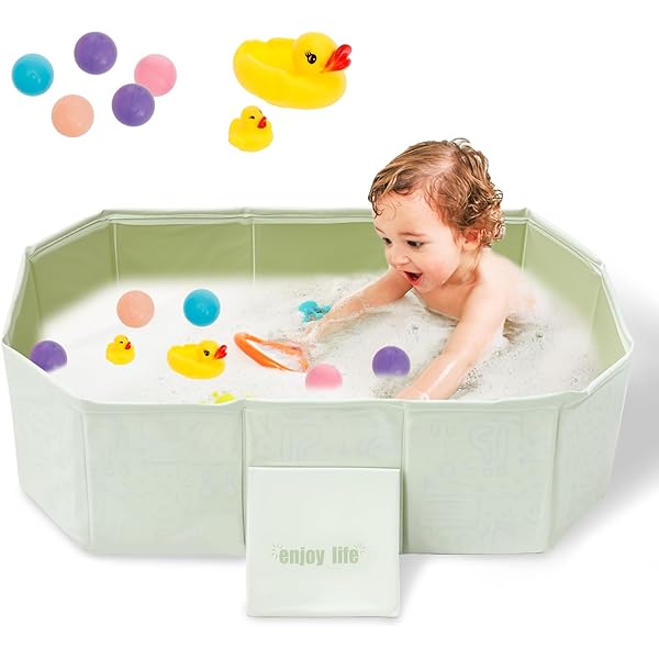 Faltbare Babybadewanne - Zusammenklappbar Für Kinder 0-8 Jahre