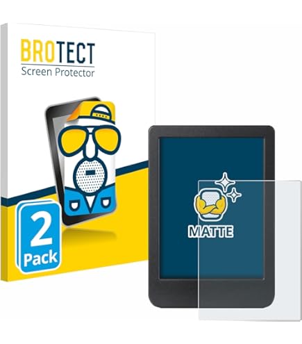 Brotect Pellicola Protettiva Per Kobo Clara HD - Anti-Graffio E Anti-Impronte, 2 Pezzi