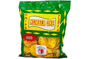 GÉNÉRIQUE Lot de 5 Paquets de Chips de Plantain Salé – 5x85 g – Épicerie Cuisine Africaine