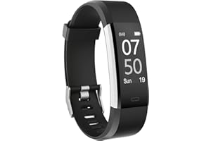 ASIAMENG Pulsera de Actividad Inteligente con Pulsómetro, Podómetro, Contador de Calorías, Monitor de sueño, Contador de Calorias para Mujeres y Hombres
