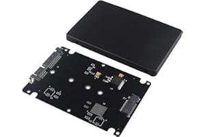 HALJIA M.2 NGFF SSD na 6.3 cm karta adaptera SATA 7 mm grubość obudowa konwerter dysku półprzewodnikowego B M gniazdo klucza 2 karta 3.0 oparta na SATA do laptopa pulpitu szybka czarna