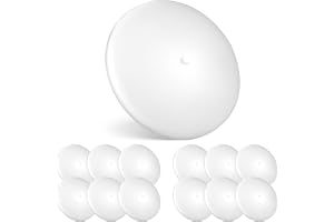 Parmida LED Technologies (12 Pack) 3CCT LED RV Dome Ceiling Light,On/Off Switch,Dimmable,Surface Mount Interior Puck,Slim Motorhome,Trailer,Camper Lighting,5W,3500K/4000K/5000K,Damp Location,4.5 Inch