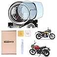 Scratch Rated Motorcycle Speedometer Console Protectors compatible for Honda H'ness/RS CB350 [PPF (Pack of 1)]