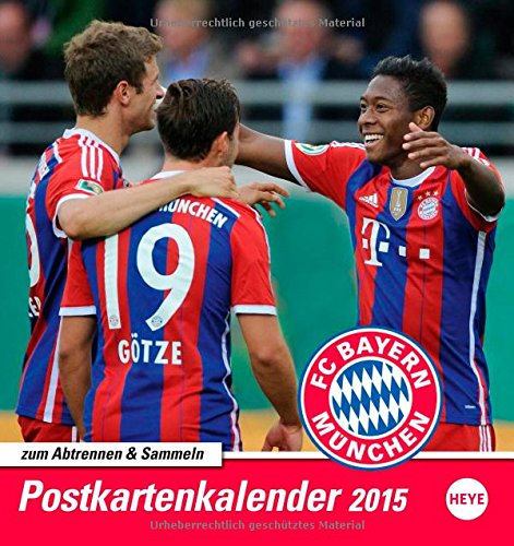 FC Bayern München Sammelkartenkalender 2015