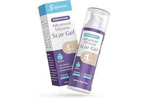 ‎SKIENNIX Skiennix Narbengel Gel 50g, Narbensalbe für chirurgische Narben, Kaiserschnitt, Aknenarben, Verbrennungen, Keloide, für alte und neue Narben, Narbengel für Kinder und Erwachsene