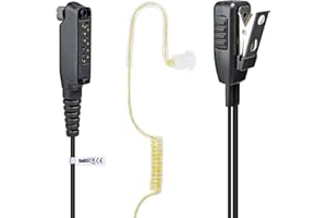 HYS Sepura - Auriculares de Seguridad compatibles con radios Sepura STP8000 STP9000(Tetra) SC20 SC21 (ET01)