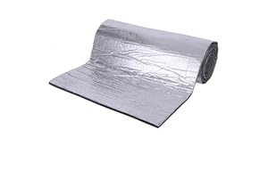 CHICSOLEIL Tapis d'isolation acoustique de voiture, isolation thermique et absorption acoustique de l'humidité, pour capot de cabine de moteur, capot de voiture et finition de boîte de queue de porte