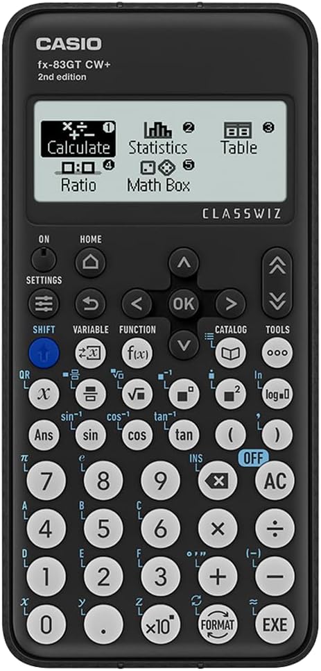 Prise en Main & Utilisation au Quotidien : Casio fx-83GTCW Scientific Calculator Black U