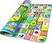 FASTCE Large 180x120cm Baby Care Play Mat Crawl Mats Carpet (180x120cm, Animals)