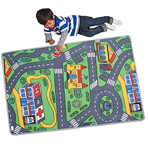 Playmat Road Map for Children 120 x 80 cm Design Selected at Random