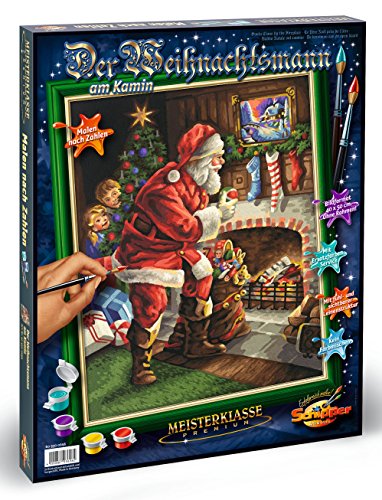 Preisvergleich Produktbild Noris 609300696 - Weihnachtsmann am Kamin