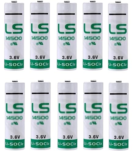 SAFT Lithium Batterien AA LS14500CNR – 2X/10X 3,6V 2,6Ah Mit Lötfahnen Für Profi-Anwendungen