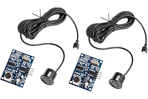 ARCELI JSN-SR04T Integriertes Ultraschallmess Modul, Parksensor Ultraschallsensor Modul Anwendbar für Hindernisvermeidung, Automatische Kontrolle, Objekterkennung, Verkehrskontrolle（2 Stück）