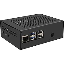 Pironman 5 NVMe M.2 SSD PCIe Mini-PC-Gehäuse für Raspberry Pi 5