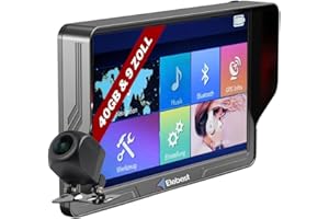 Elebest City 90KA, Auto Navigationsgerät, 9 Zoll, Rückfahrkamera Funk, Einparkhilfe, LKW Navi, GPS Gerät, Wohnmobil Navi, Auto Rückfahrkamera, Navi