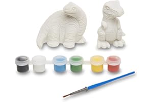 Melissa & Doug Dinosaur Figurines Arts and Crafts Craft Kits: Created By Me, Made Easy & More 8+ Gift for Boy or Girl