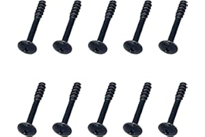 BAMYLI 10 Stück Luftfiltergehäuse Schrauben, 34 mm x 5 mm Halteschrauben für Luftfilterreiniger Deckel, Universelles Auto-Ersatzzubehör, Allgemeiner Zweck, Kompatibel mit Opel Kompatibel mit Vauxhall