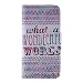 Produktbild Nancen Apple iphone 6 / 6S (4,7 Zoll) Handy Lederhülle, Flip Case Wallet Cover with Stand Function, Folio Bookstyle Handytasche Soft Silikon Bunte Muster Tasche PU Leder Slim Shell Handyhülle.