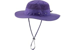 Magracy Unisex Outdoor Mesh Bucket Hat Sommer Breite Krempe UV-Schutz Hut Fischerhut