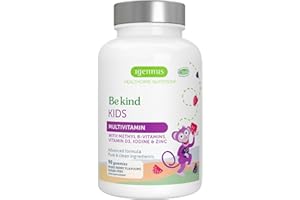 IGENNUS HEALTHCARE NUTRITION Vitaminas para Niños - 90 Gominolas Veganas, Fórmula Multivitaminas de Alta Absorción en Formas Metiladas de Vitaminas B y Vitamina D, Desde 4 Años, Sin Azúcar, Sabor a Bayas, de Igennus