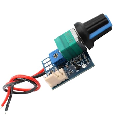 Lot De 2 Contrôleurs De Vitesse PWM - 3 Broches - DC 0-12 V