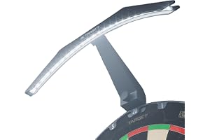 Target Darts Arc Dartboard LED-ljus - Passar säkert alla darttavlor eller dartskåp - enkel montering - ljus belysning lyser u