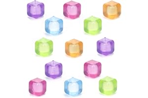 Kikkerland CU165 isbitar, plast, blå/rosa/grön/orange/lila, 16,3 x 2,8 x 13,8 cm, set med 30